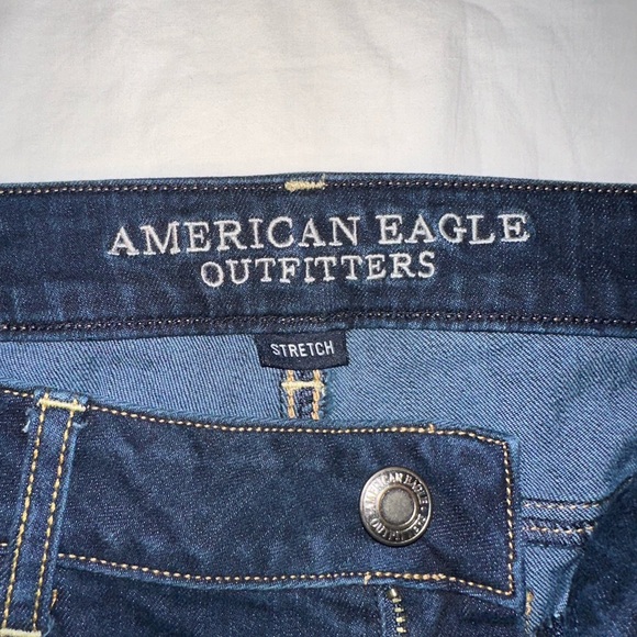 American Eagle Outfitters Women's Stretch Skinny Jeans Size 14 Short - Picture 3 of 11